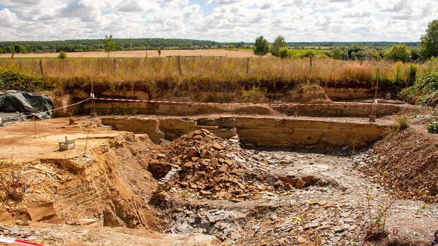 Exkursion Ölschiefer Foto 1